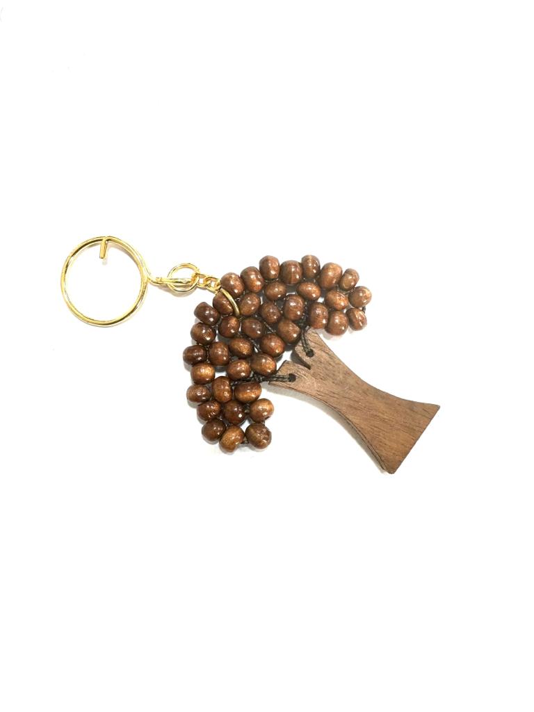 Tree Wooden Keychains Exclusive Crafts Exciting Shades Collection Tamrapatra