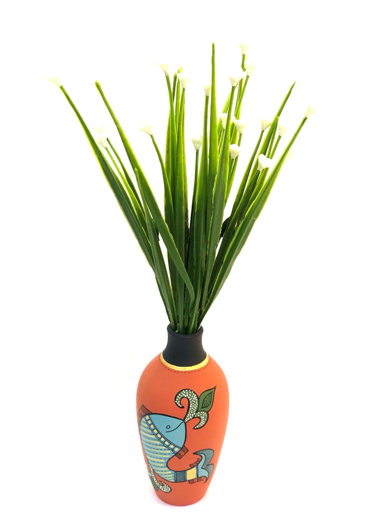 Small Tulips Flower Stick Arrangement For Pots Vase planter Décor Tamrapatra