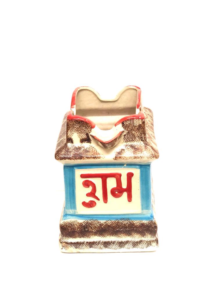 Tulsi Planter Ceramic Pots Shubh Labh Bringing Nature Close To You Tamrapatra