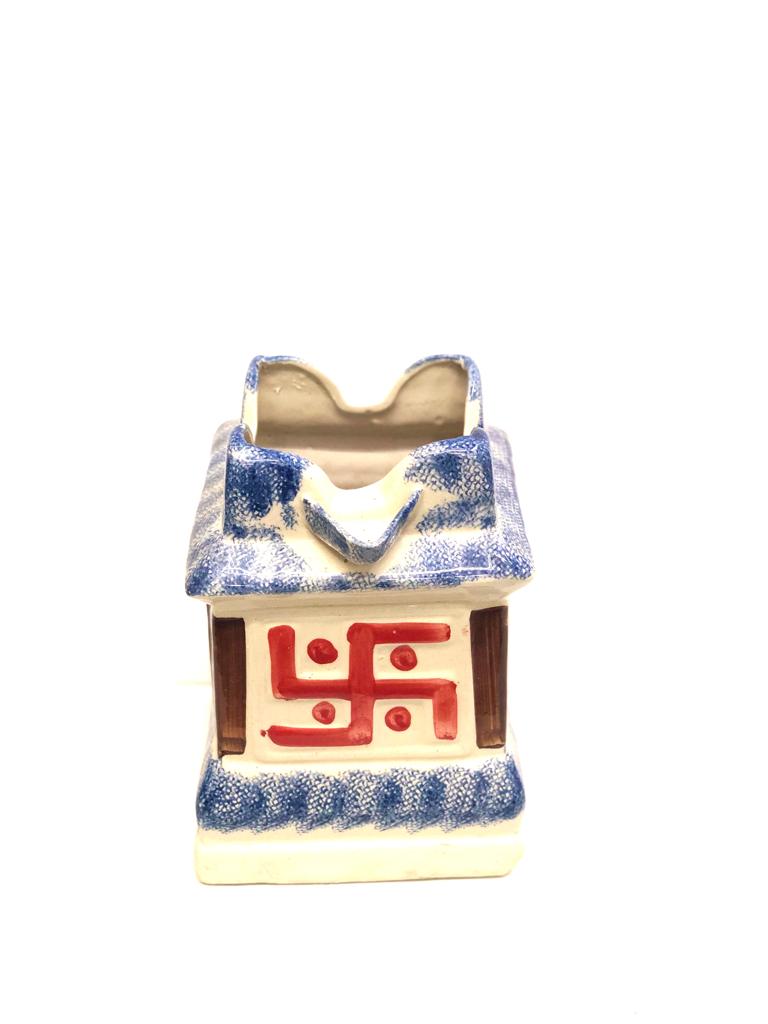 Tulsi Planter Ceramic Pots Shubh Labh Bringing Nature Close To You Tamrapatra