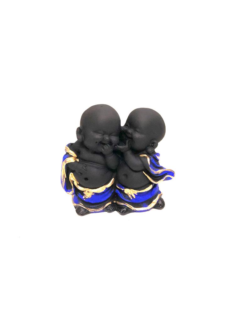 Sweet Décor Adorable Monks Having Fun Times Gift For Friends Now At Tamrapatra