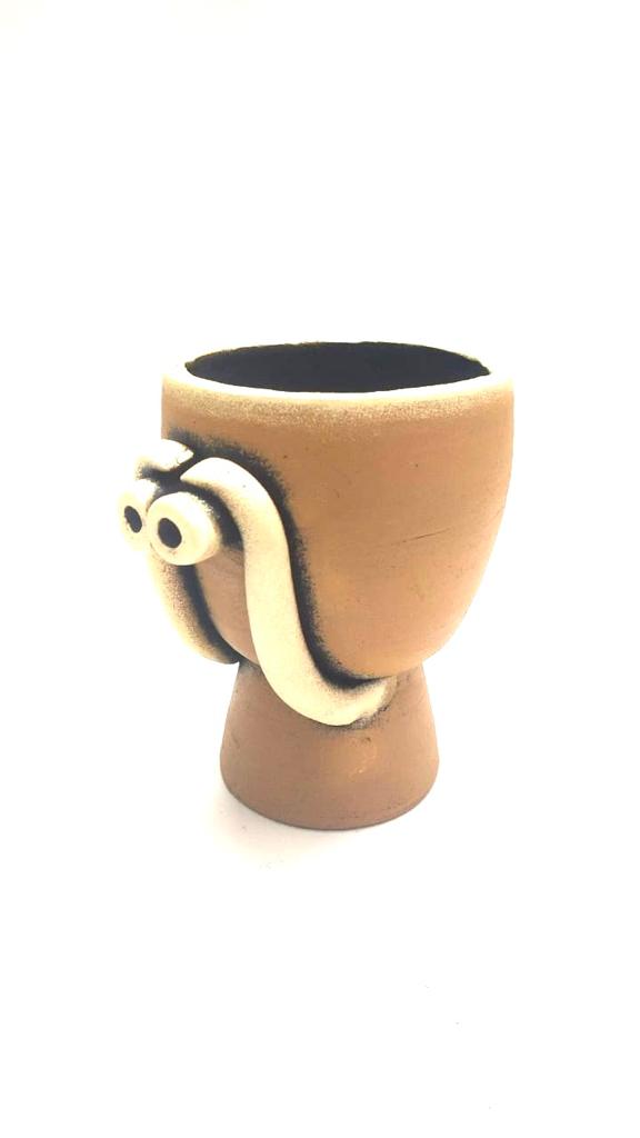 Adorable Collection Of Terracotta Binocular Pots Uniquely Design From Tamrapatra