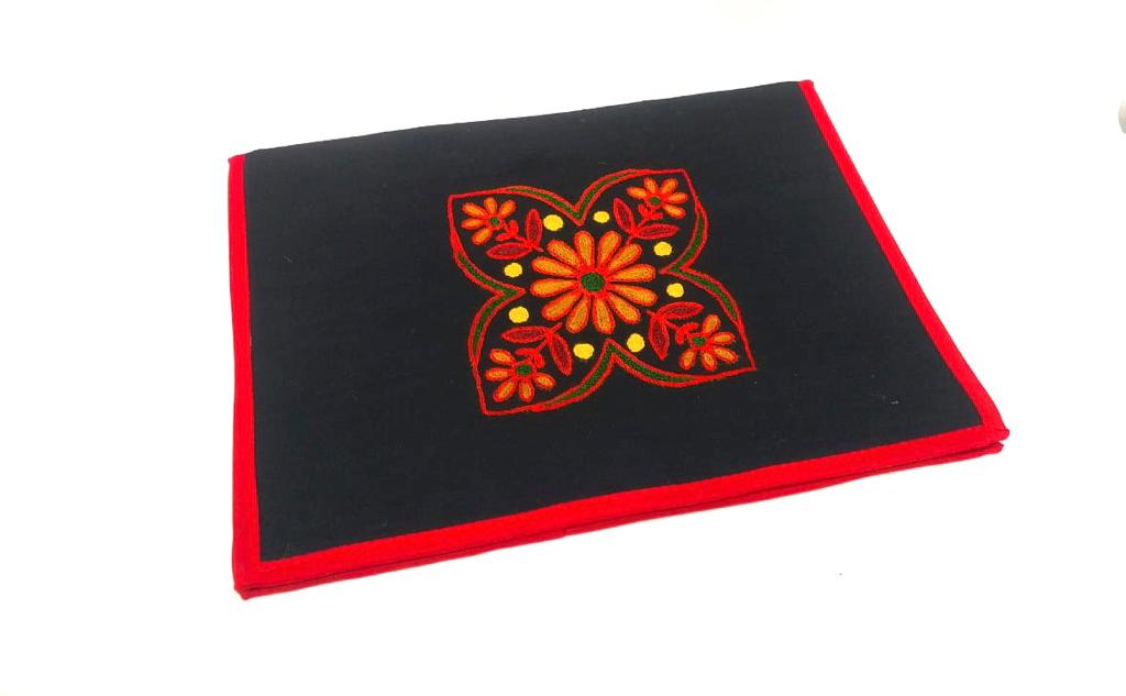 Embroidery Handmade Files To Store Documents Ethnic Collection By Tamrapatra