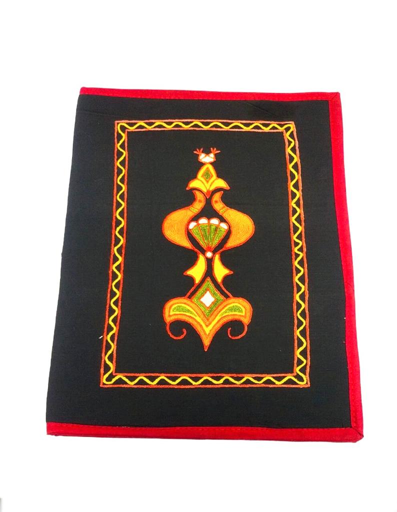 Embroidery Handmade Files To Store Documents Ethnic Collection By Tamrapatra