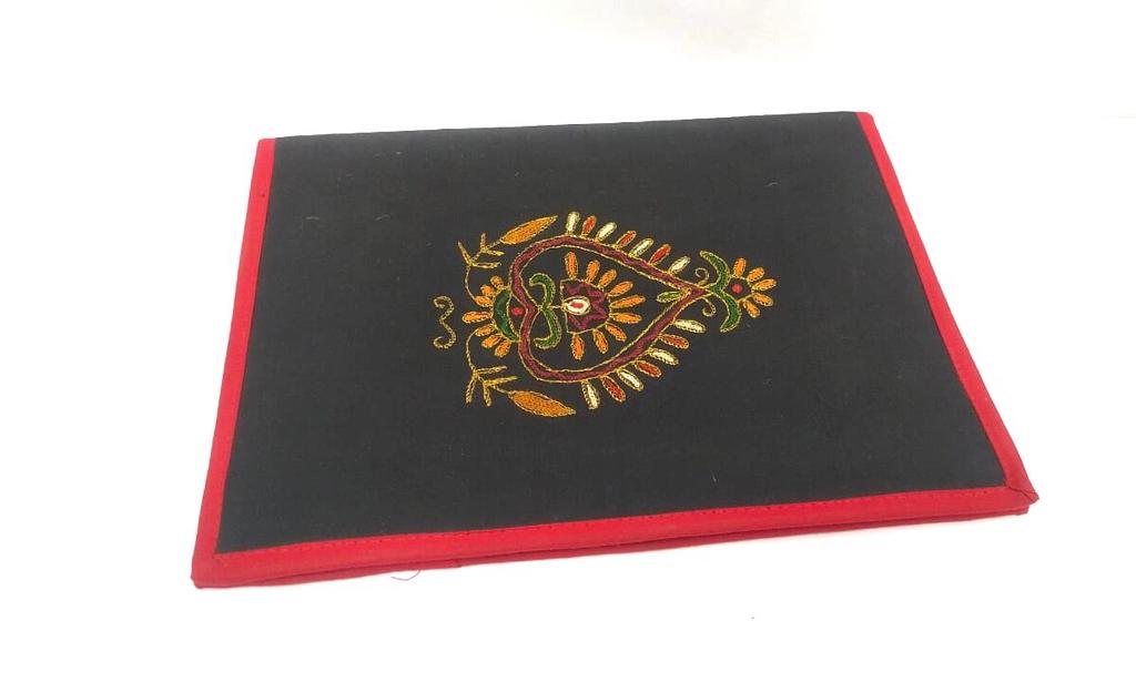 Embroidery Handmade Files To Store Documents Ethnic Collection By Tamrapatra