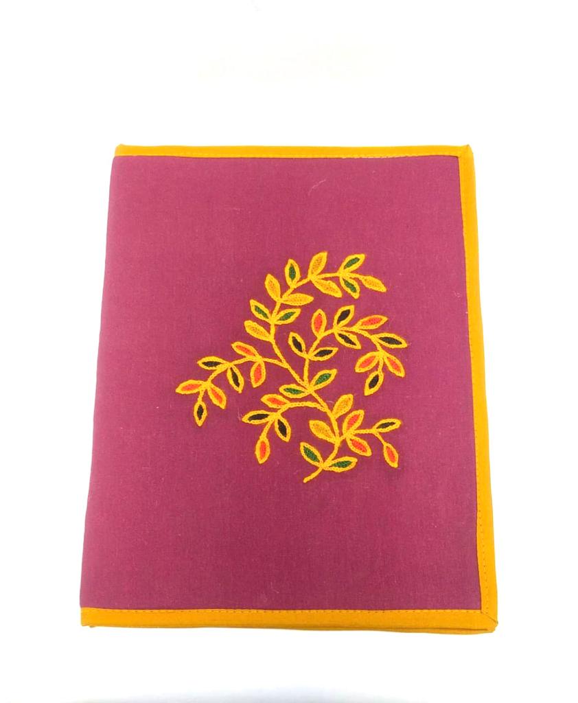 Embroidery Handmade Files To Store Documents Ethnic Collection By Tamrapatra