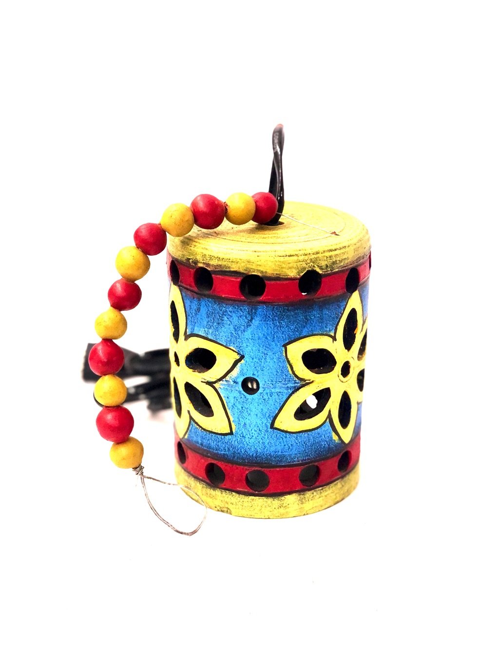 Creative Hangings Lamps Colorful Painted Lightings Decor Tamrapatra