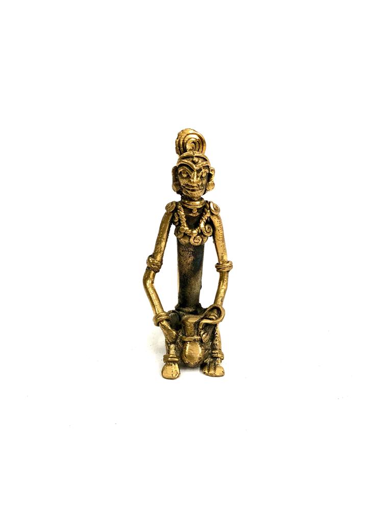 Human Figurines Daily Activities Lost Wax Brass Art By Rural Artisans Tamrapatra
