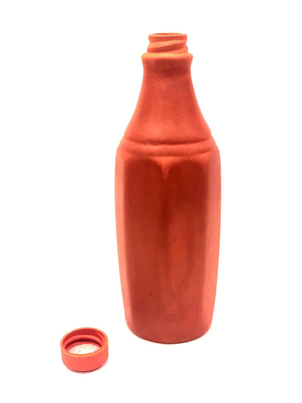 Earthenware Clay Water Bottle Bisleri Style Wholeseller Tamrapatra - Tamrapatra