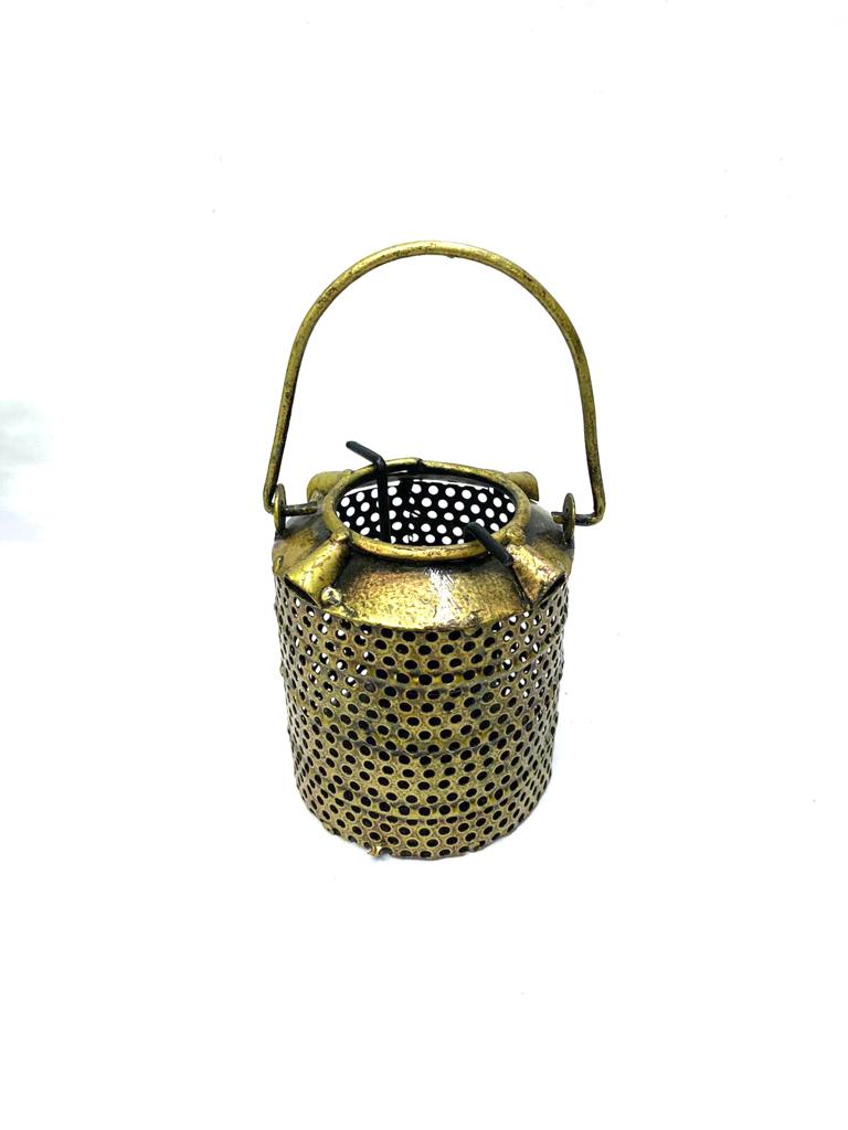 Metal Tank Tea Light Holder Outstanding Wonderful Creations From Tamrapatra