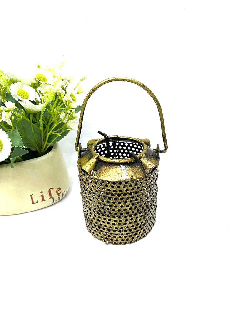 Metal Tank Tea Light Holder Outstanding Wonderful Creations From Tamrapatra