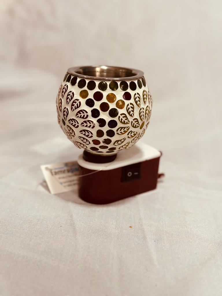 Glass Lamp Camphor Diffusor Handcrafted Best Quality Available From Tamrapatra