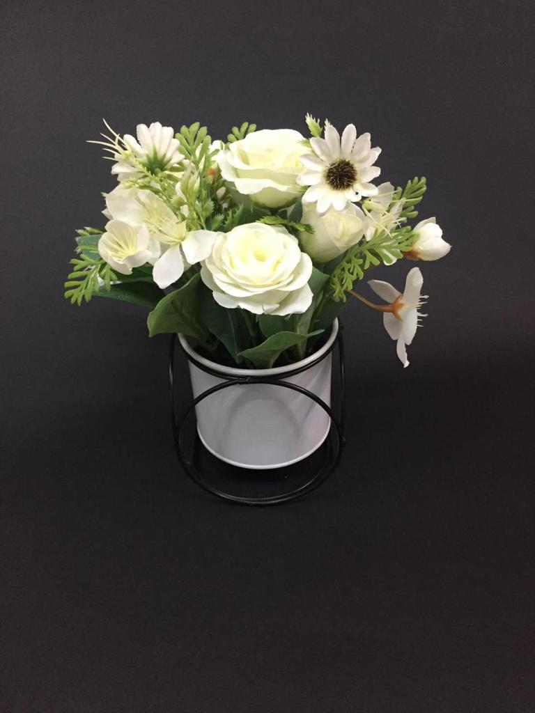 Beautiful Flower Pots In Classic Black Stand Creative Home Additions Tamrapatra