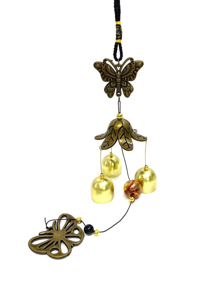 Wind Chimes Metal Bells With Attractive Designs Melodious Sound Tamrapatra
