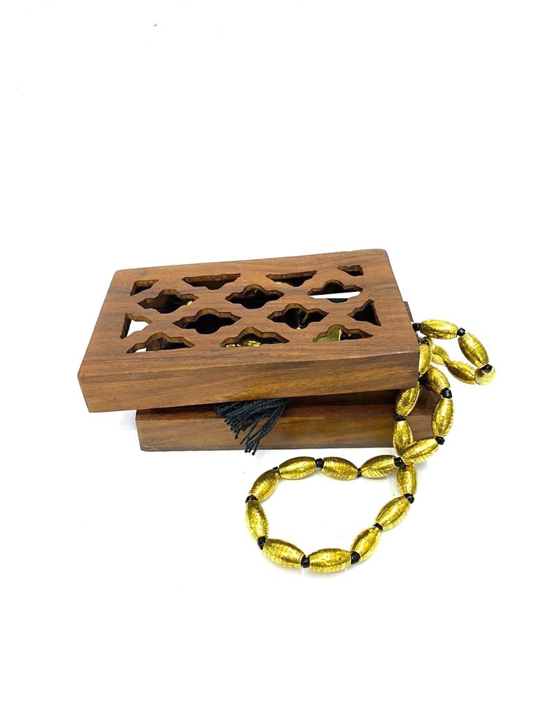 Beautiful Carving Wooden Storage Box Gifting Ideas Handcrafted By Tamrapatra