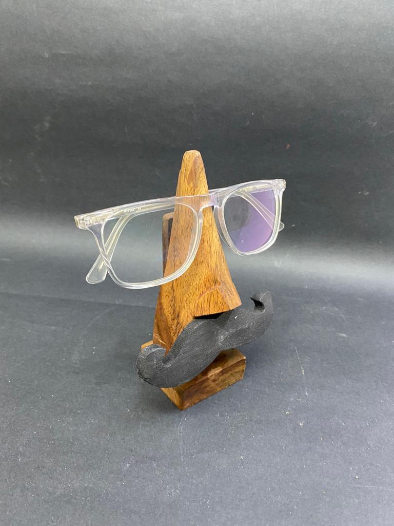 Spectacles Organizer Stand In Stylish Wooden Warli Hand Painted By Tamrapatra