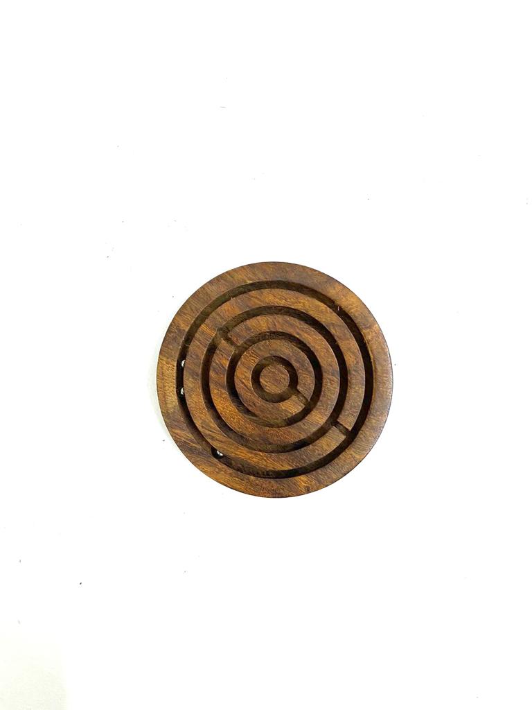 Goli Game Wooden Puzzle Ball In Maze Fun & Smart Minds Kids Gifts Tamrapatra