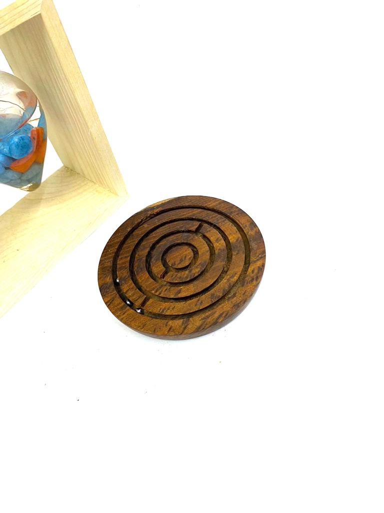 Goli Game Wooden Puzzle Ball In Maze Fun & Smart Minds Kids Gifts Tamrapatra