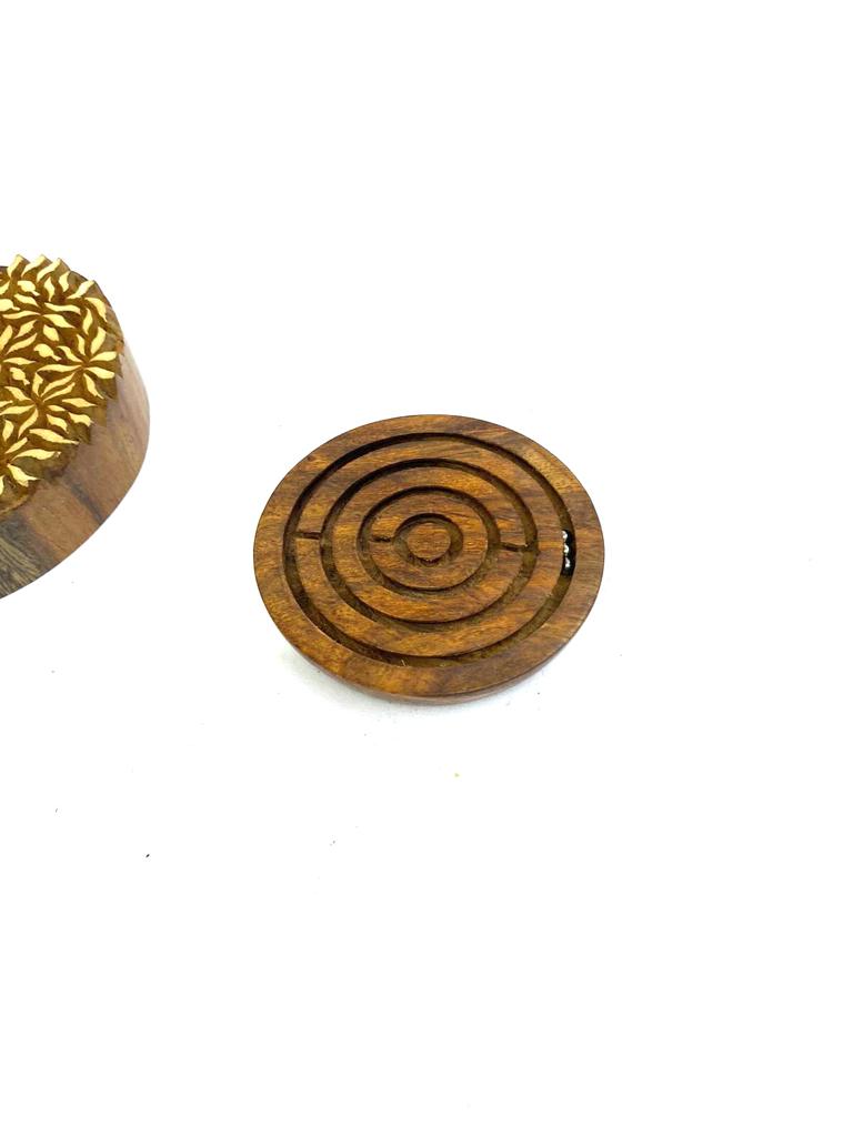 Goli Game Wooden Puzzle Ball In Maze Fun & Smart Minds Kids Gifts Tamrapatra