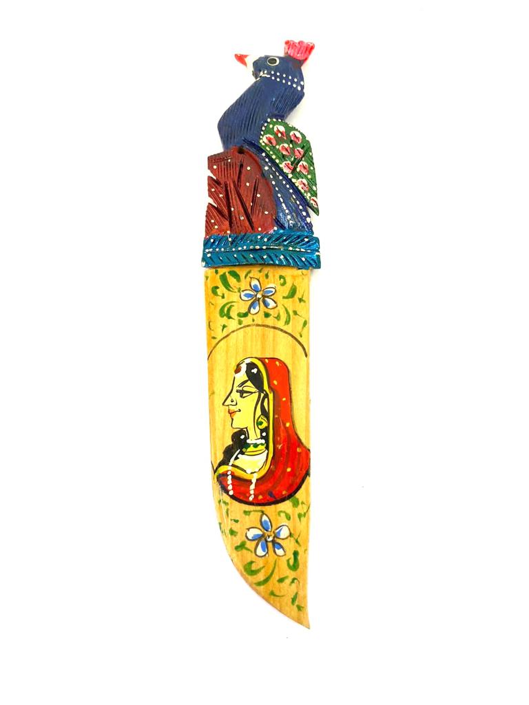 Wooden Royal Paper Cutter In Various Shades & Designs Stationary Tamrapatra