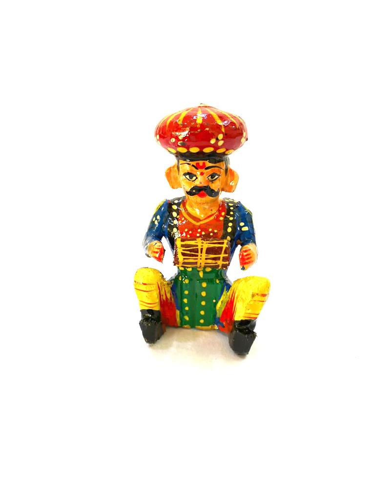 Wooden Musicians Set Of 6 Interior Decoration Hand Painted Collection Tamrapatra