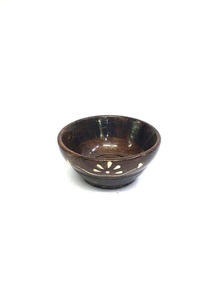 Wooden Bowl For Serving Dry Fruits Chocolates & Dry Snacks From Tamrapatra