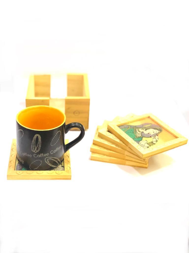Get This Exclusive Designer Tea Coaster To Keep Your Surface Clean By Tamrapatra