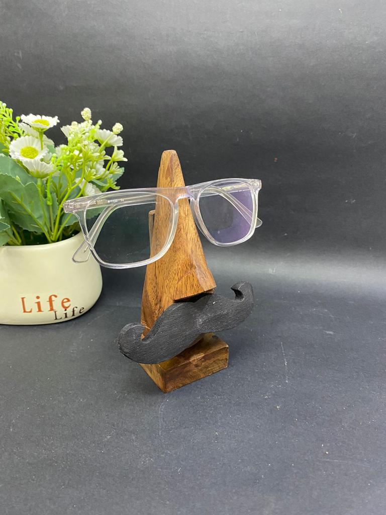 Spectacles Organizer Stand In Stylish Wooden Warli Hand Painted By Tamrapatra