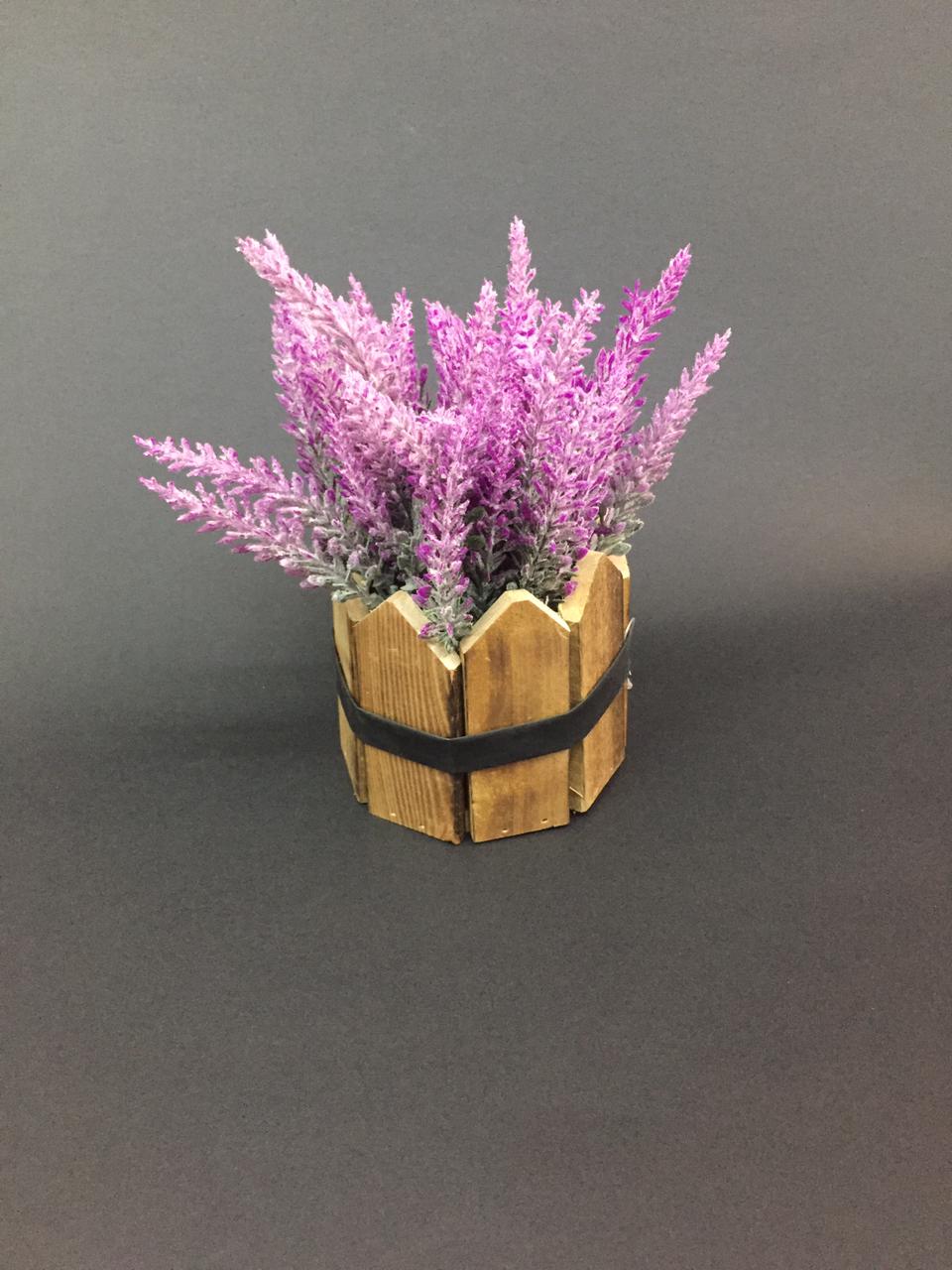 Wooden Threaded Artificial Plants In Various Color Selection Garden Tamrapatra