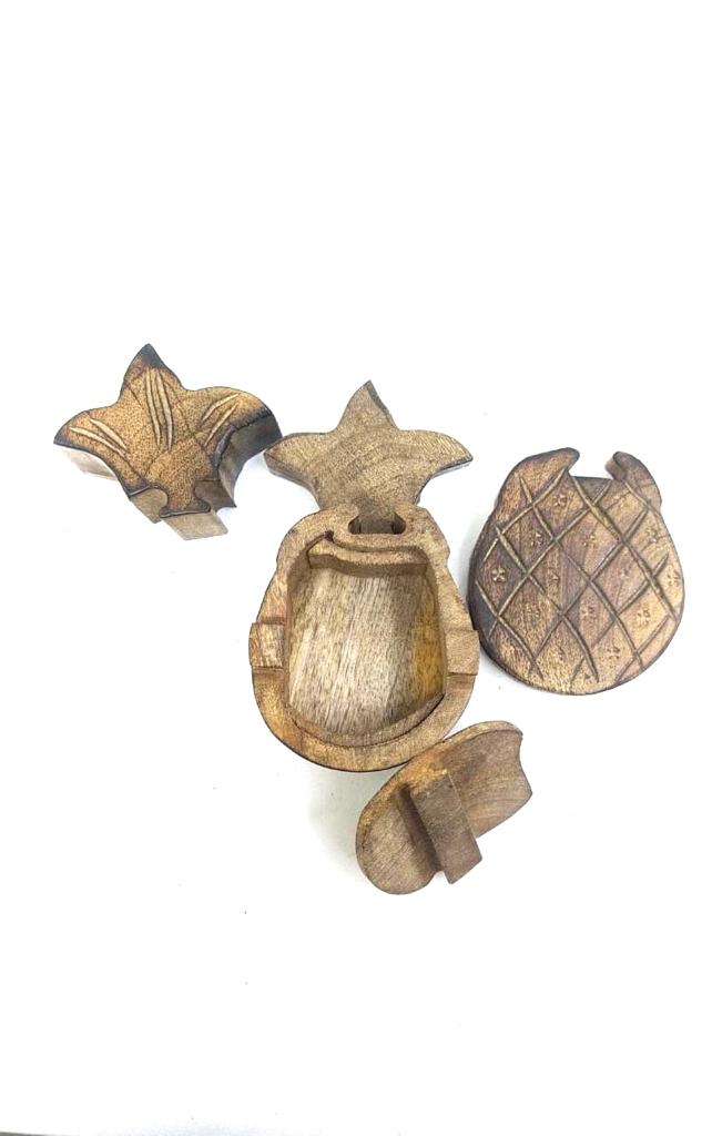 Puzzle Box Wooden In Various Designs Games Smart Gifting's From Tamrapatra