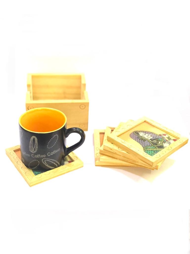 Get This Exclusive Designer Tea Coaster To Keep Your Surface Clean By Tamrapatra