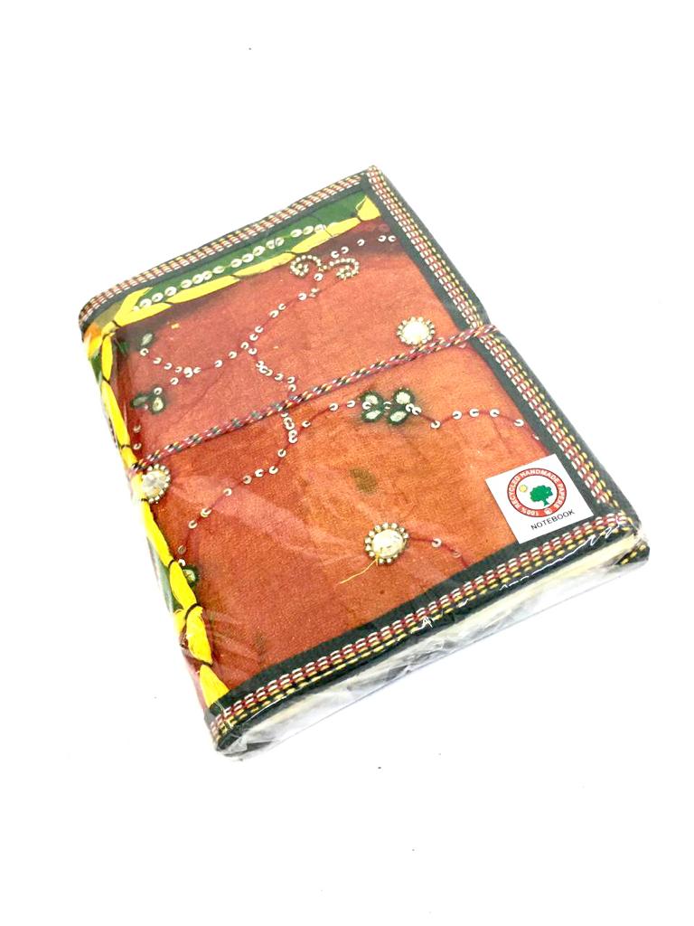 Stitched Cloth Diary From Handmade Recycled Paper Size XL From Tamrapatra