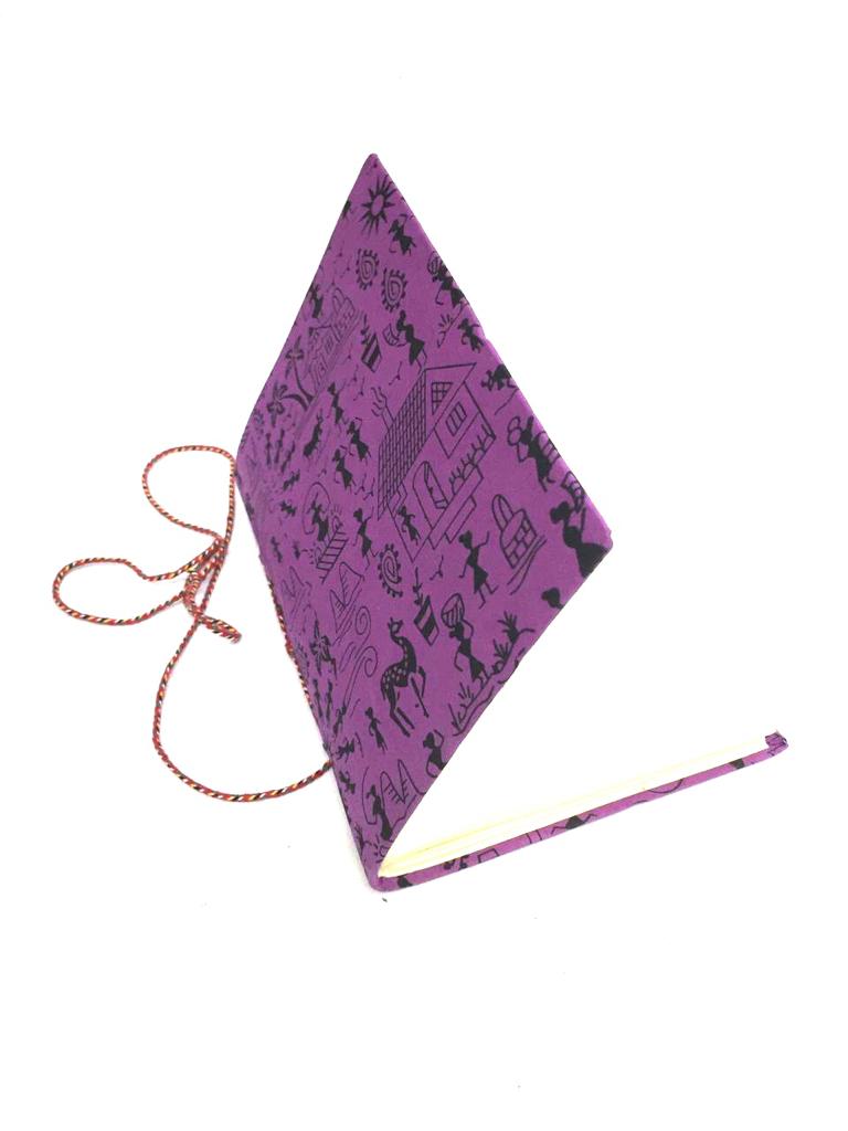 Warli Theme Diary Indian Handcrafted Gifts Eco-Friendly Size XL Tamrapatra