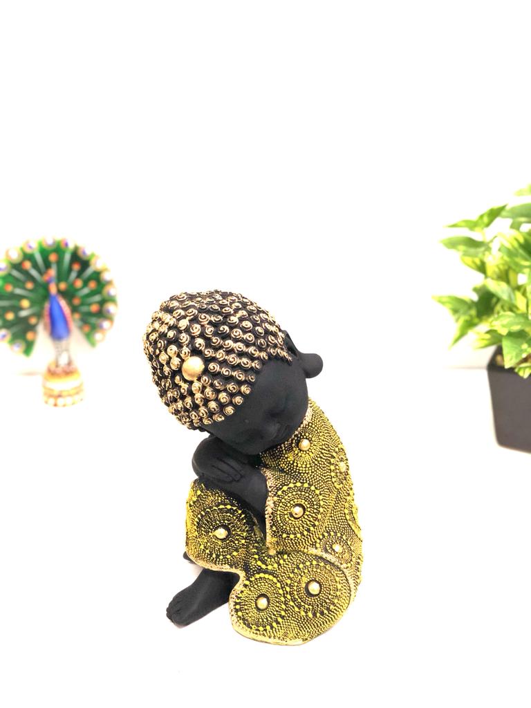 Resting Peaceful Monks In Attractive Designs & Shades Home Décor Tamrapatra