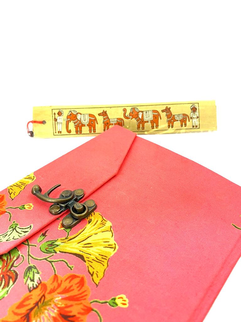Wooden Bookmark With Tribal Painting For Utility Gifting's Stationary Tamrapatra