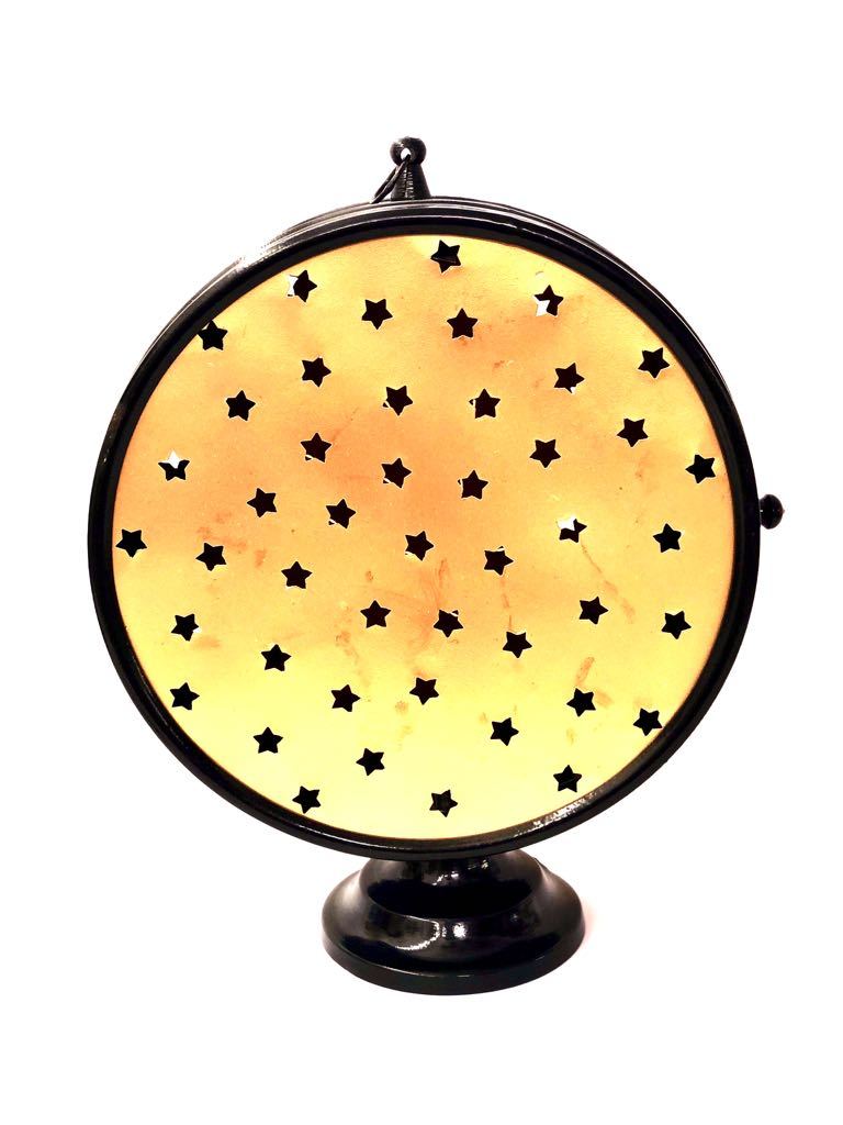 Lantern Style Candle Hanging Lightings Star Design Metal Tamrapatra