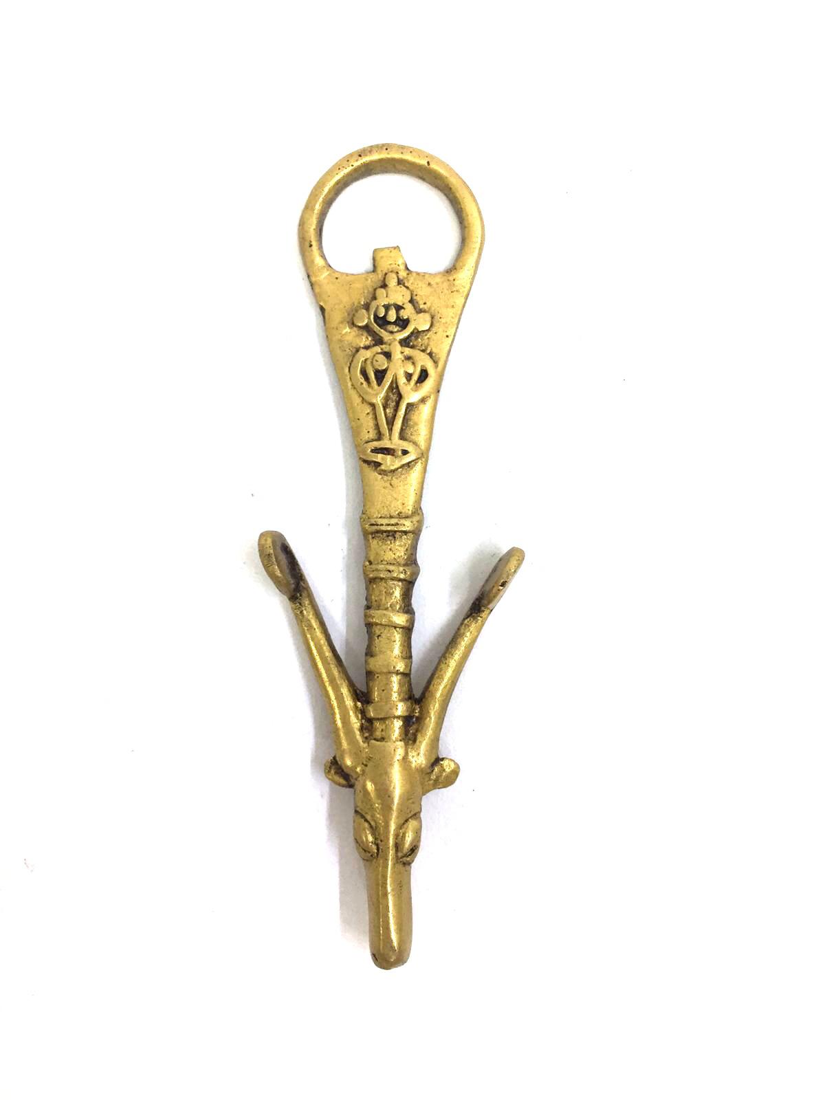 Strong Premium Brass Bottle Opener In Exciting New Designs By Tamrapatra