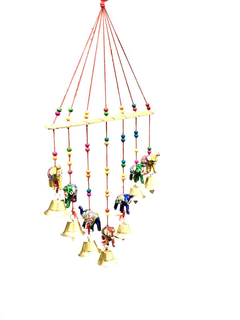 Animal & Bird Hangings On Bamboo Traditional Hangings From Tamrapatra