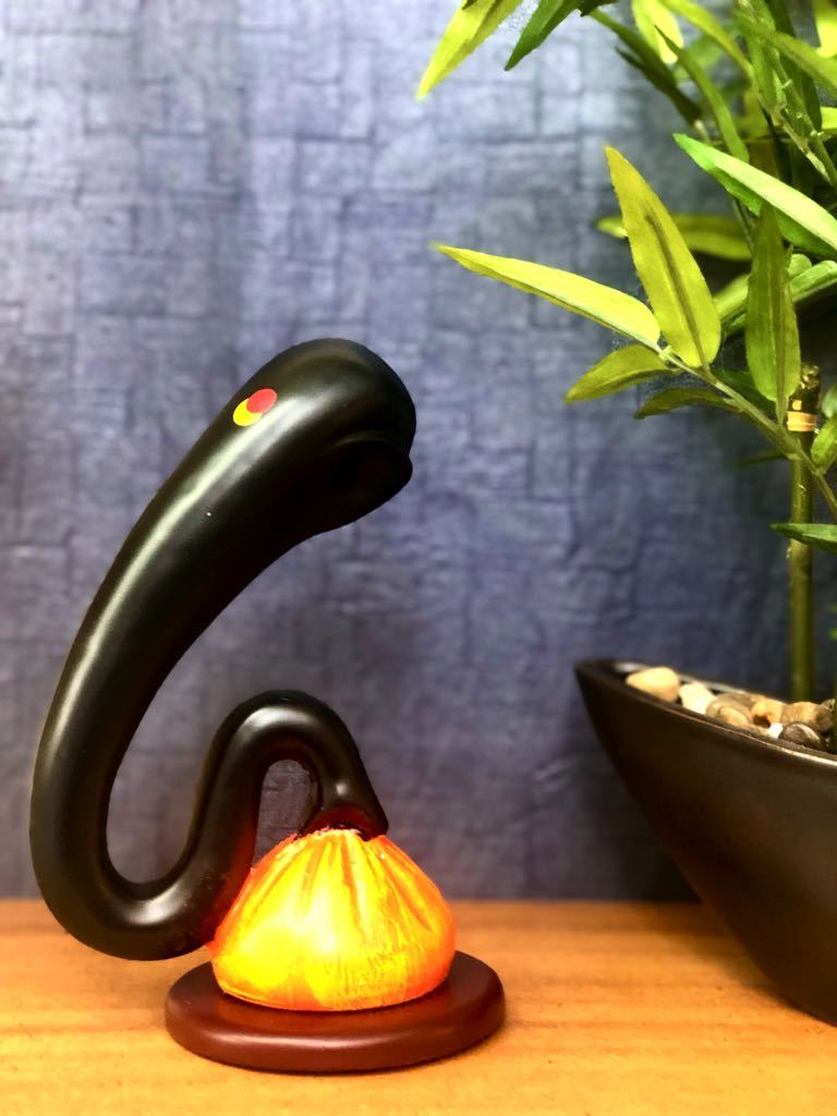 Ganesha In Sleek Style With 3 Variants Black Resin Decor By Tamrapatra - Tamrapatra