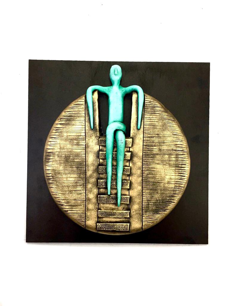 Human Figures Luxurious Wall Art Ideas Handcrafted Décor Plates Tamrapatra