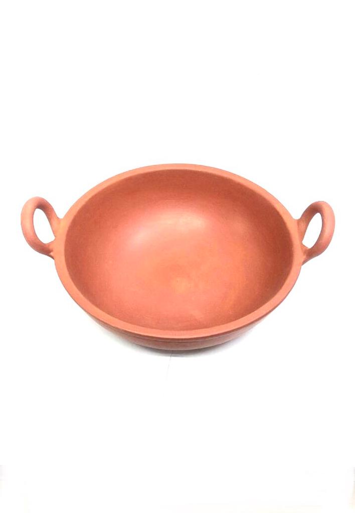 Earthen Kadai In Various Sizes Healthy Lifestyle Earthenware Available At Tamrapatra