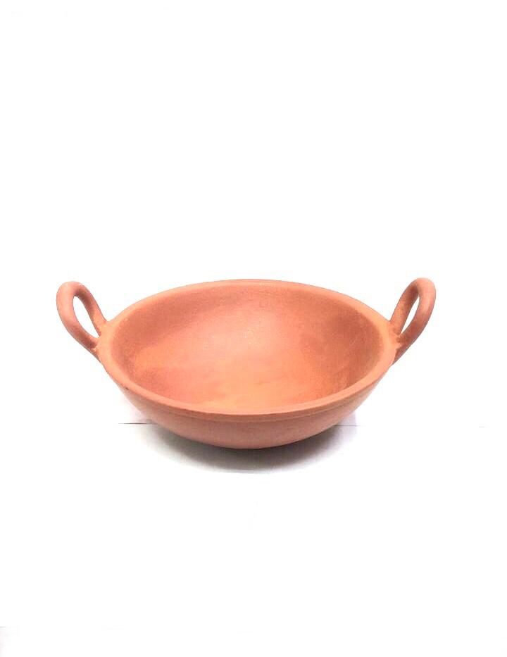 Earthen Kadai In Various Sizes Healthy Lifestyle Earthenware Available At Tamrapatra