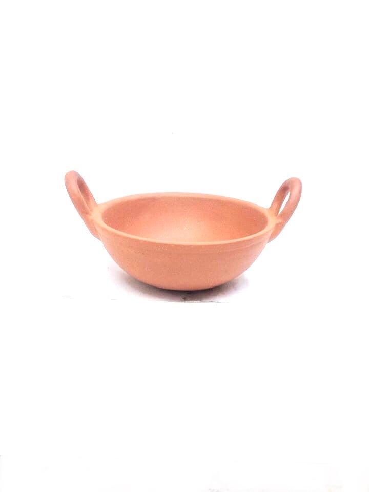 Earthen Kadai In Various Sizes Healthy Lifestyle Earthenware Available At Tamrapatra