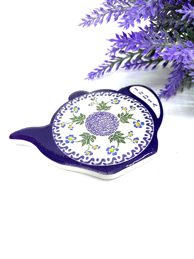 Kettle Design Fridge Magnets Ceramic Handicrafts Souvenir Gifts By Tamrapatra