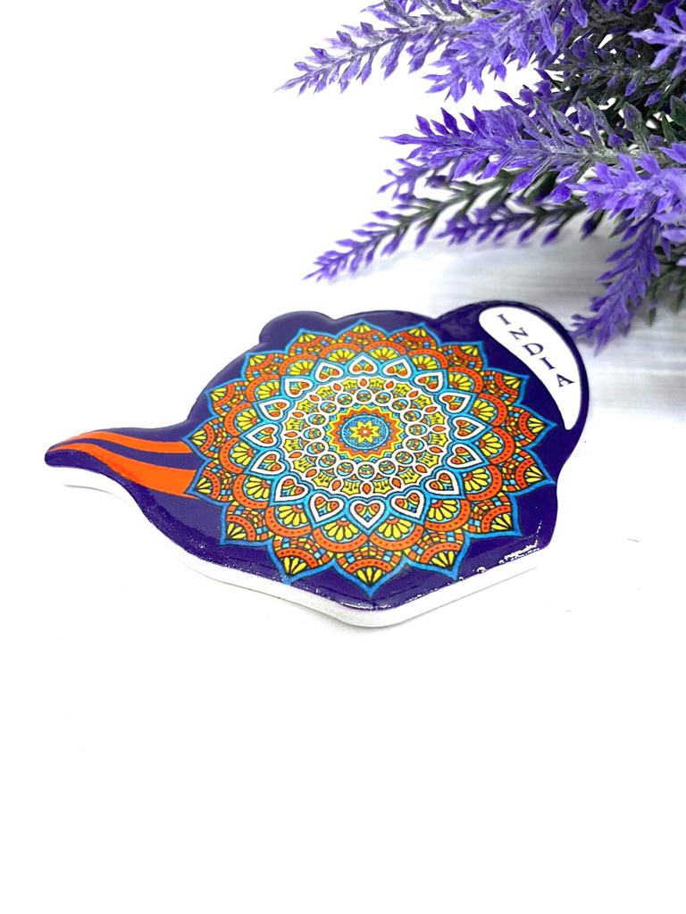 Kettle Design Fridge Magnets Ceramic Handicrafts Souvenir Gifts By Tamrapatra