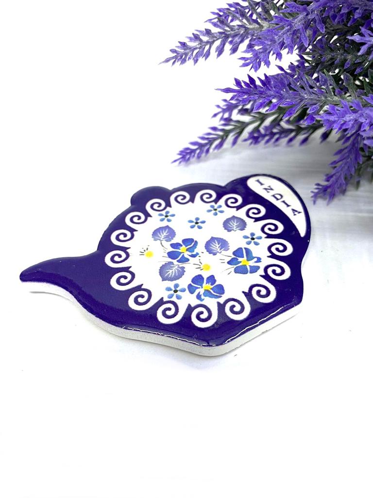Kettle Design Fridge Magnets Ceramic Handicrafts Souvenir Gifts By Tamrapatra