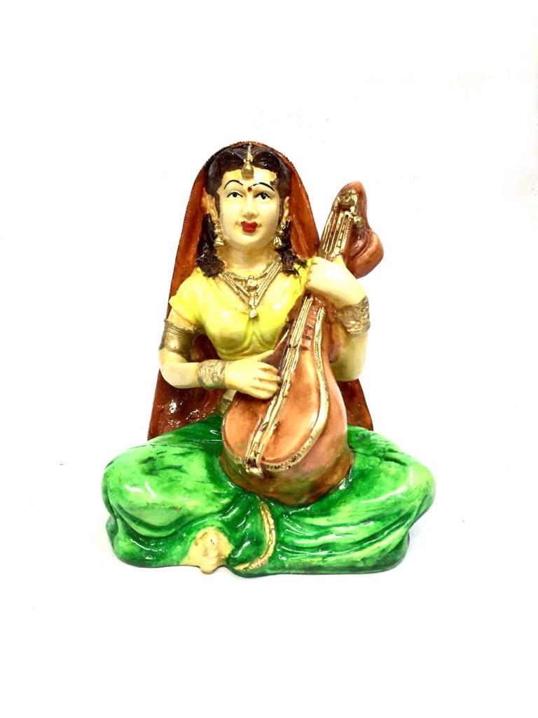 Lady Musician Villagers Exclusive Theme Figurines Various Design Tamrapatra
