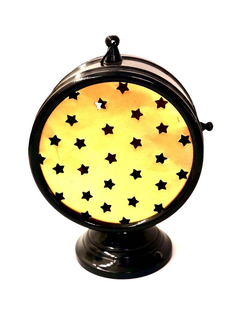 Lantern Style Candle Hanging Lightings Star Design Metal Tamrapatra