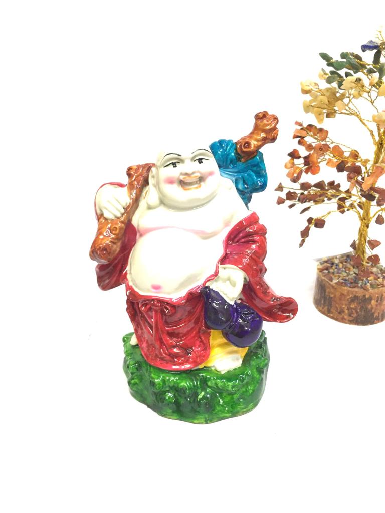 Laughing Buddha Feng Shui Auspicious Happy Gifting Artwork From Tamrapatra