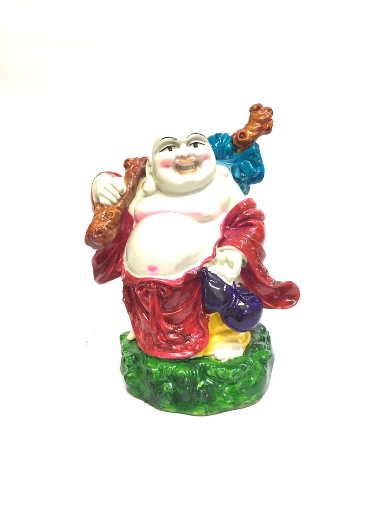 Laughing Buddha Feng Shui Auspicious Happy Gifting Artwork From Tamrapatra